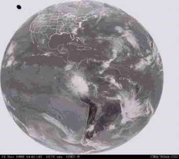 GOES-8, 1999, as broadcast on Chilean television