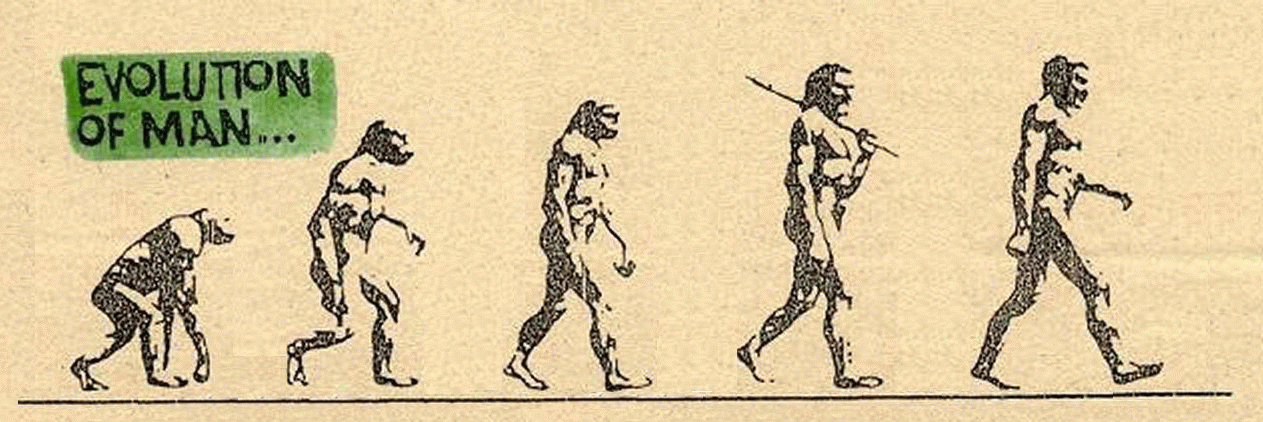 The long road of human evolution