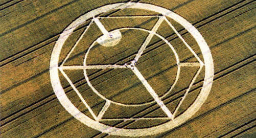 A crop circle